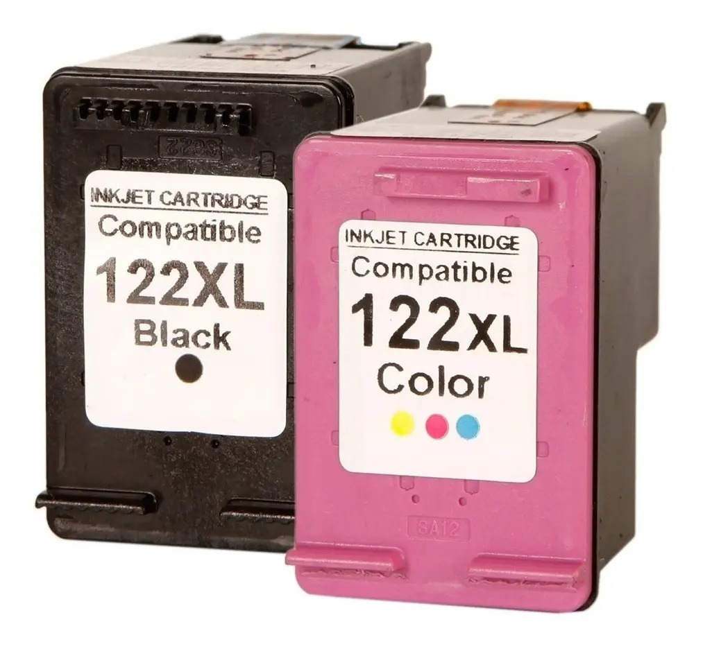 Kit Cartucho De Tinta 122xl Preto + Color 2050 3050 1000 - imagem 1
