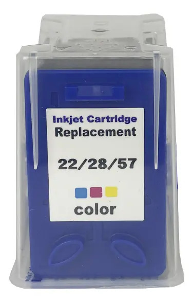Cartucho De Tinta 22xl 28xl 57xl Tricolor Impressora Deskjet D2360 - imagem 1